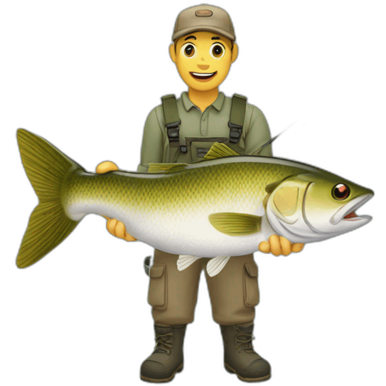 freshwater fishing emoji