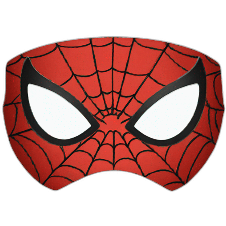 spiderman mask round emoji