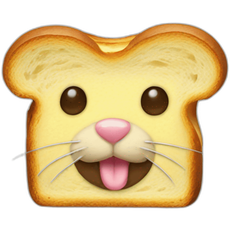 rat-face-in-toast-costume emoji