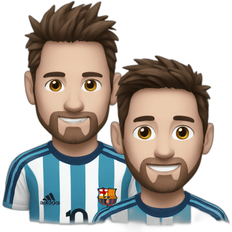 cat and messi emoji