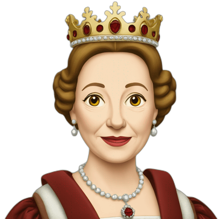 Old-Queen-Elizabeth-Tudor emoji