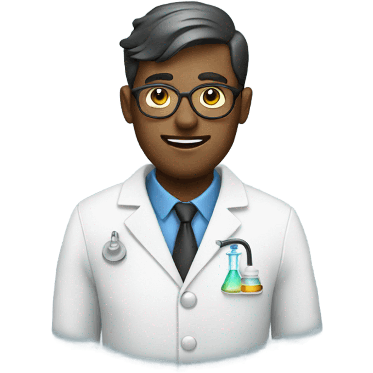 Pharmacist with vape emoji