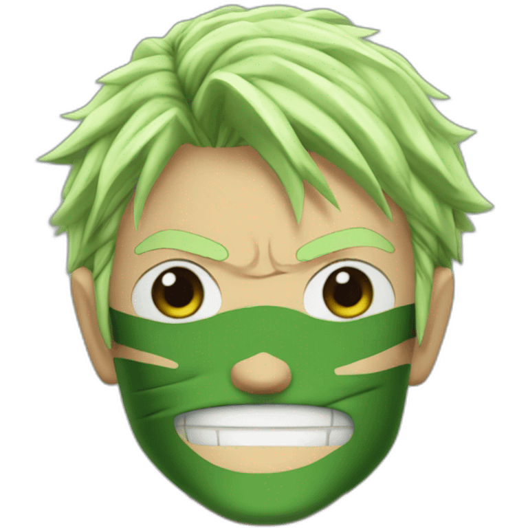 roronoa zoro one piece emoji