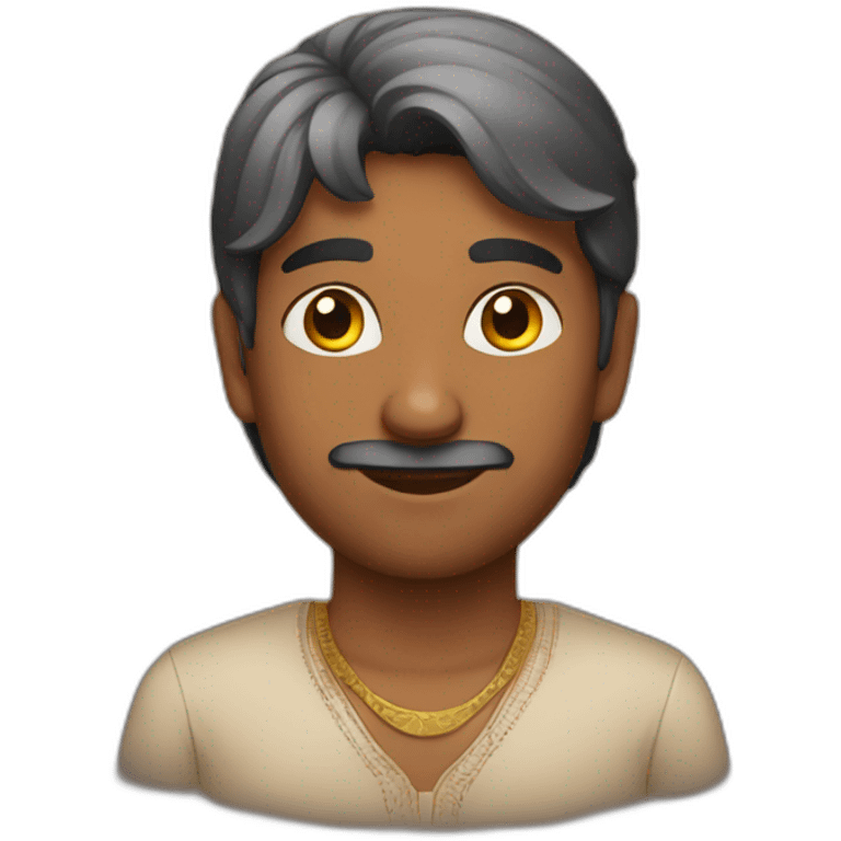 indian male emoji