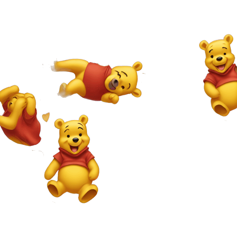 Winnie the Pooh happy emoji