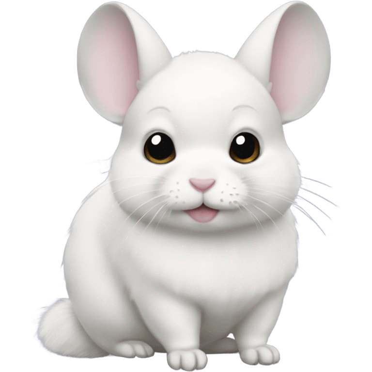 white fluffy chinchilla emoji