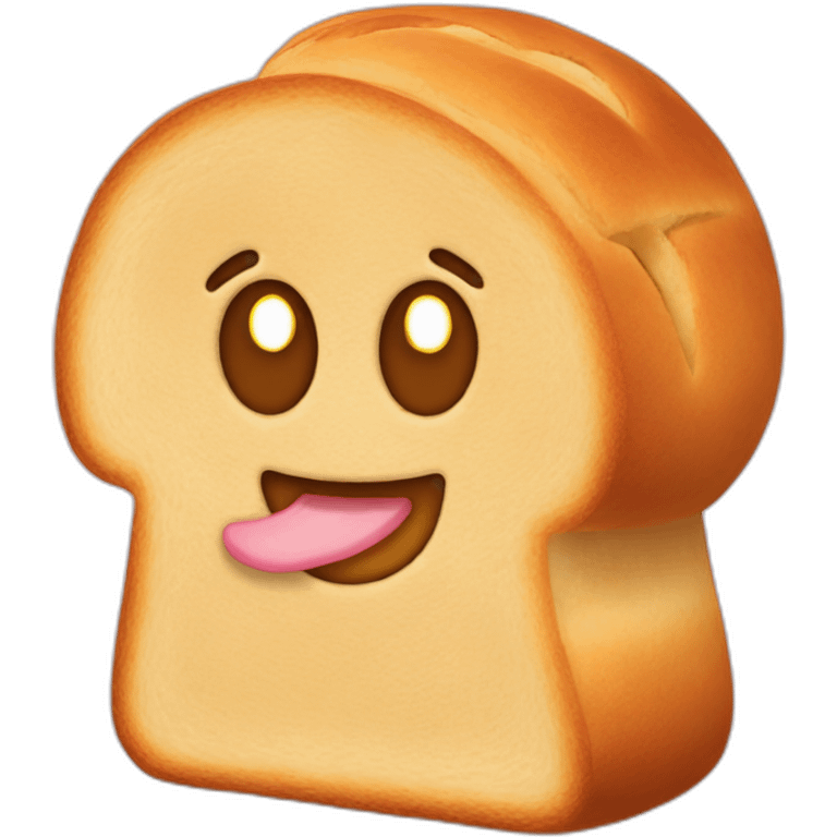 kirby-shaped-bread emoji