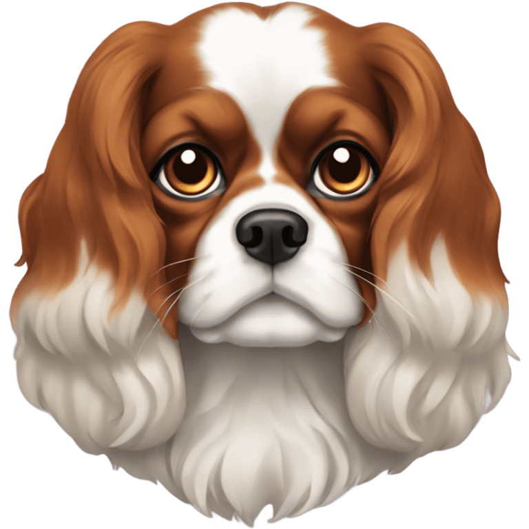 King Charles Cavalier dog emoji