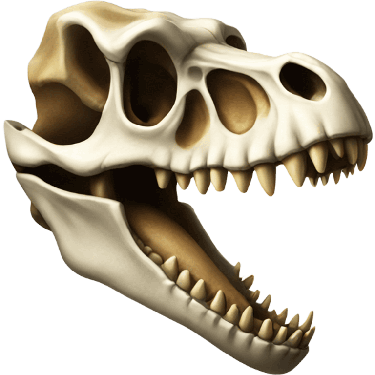 Dinosaur skull emoji