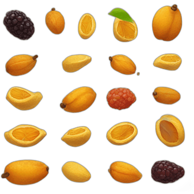 dried fruits emoji