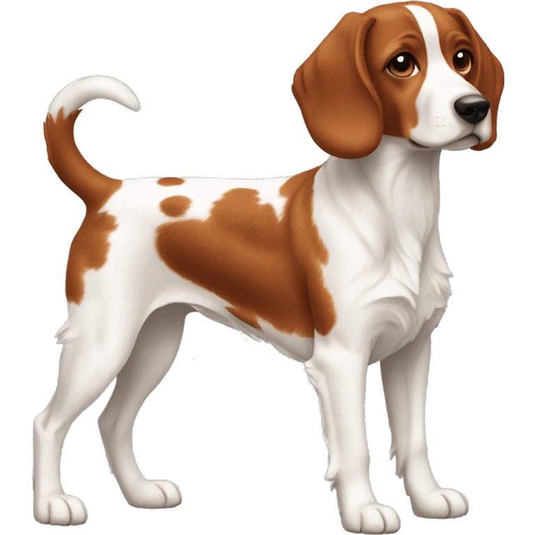 Brittany Dog Breed Full Body emoji