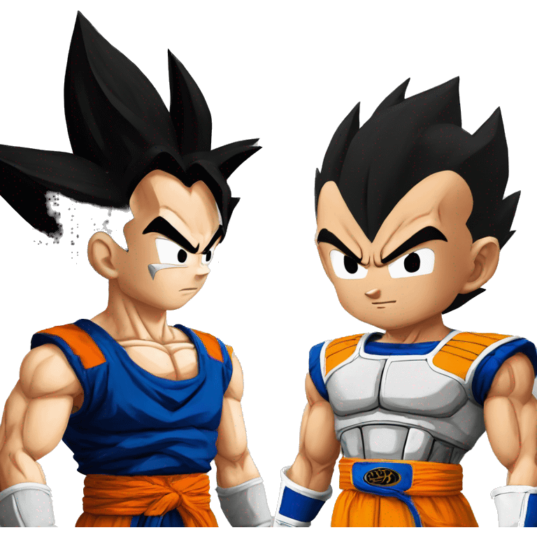 Goku vs Vegeta emoji