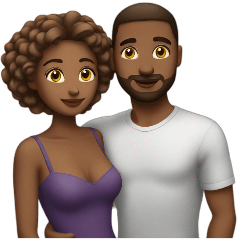 Couple-amour emoji