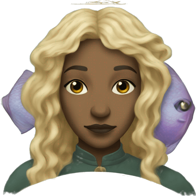 Pisces tarot card emoji