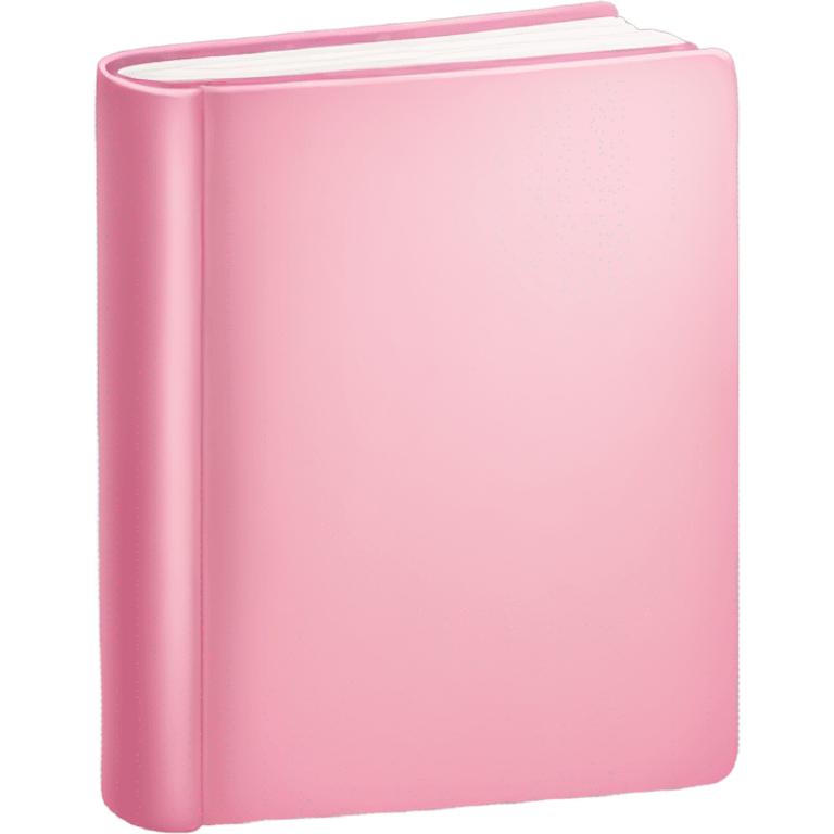 cute light pink book  emoji