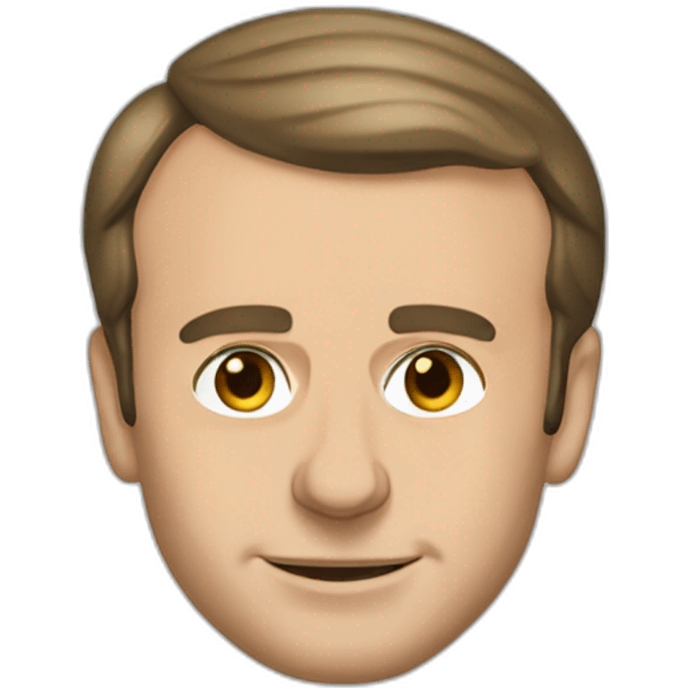 French President Emmanuel Macron emoji