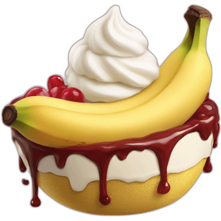 Banana Split emoji