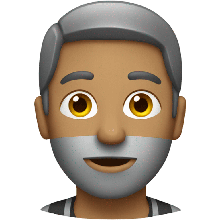 A gray-colored tape emoji. emoji