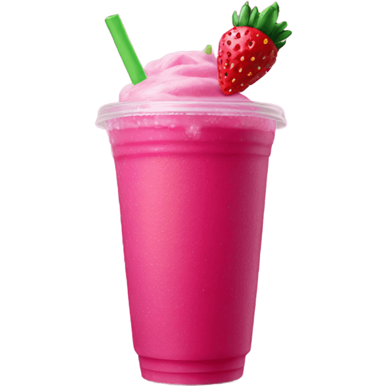 dunkin strawberry dragonfruit refresher emoji