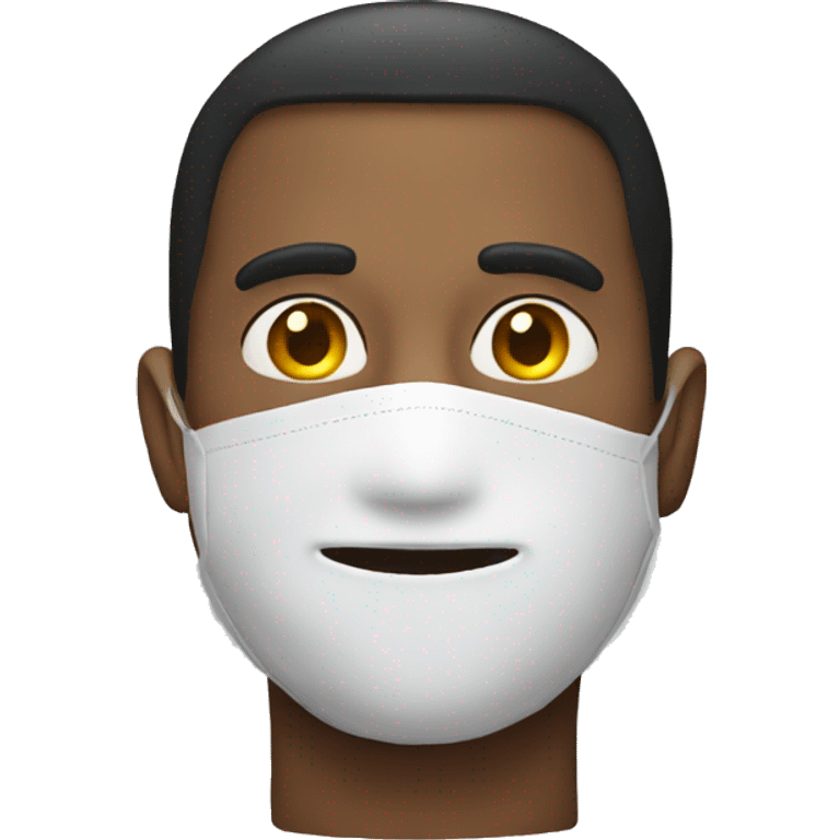 mask man emoji