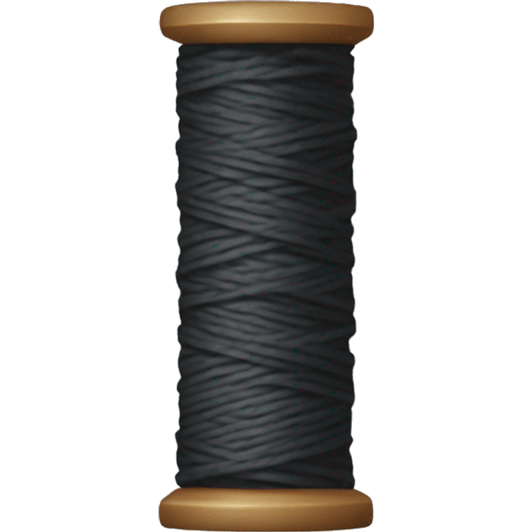 an empty spool of thread emoji