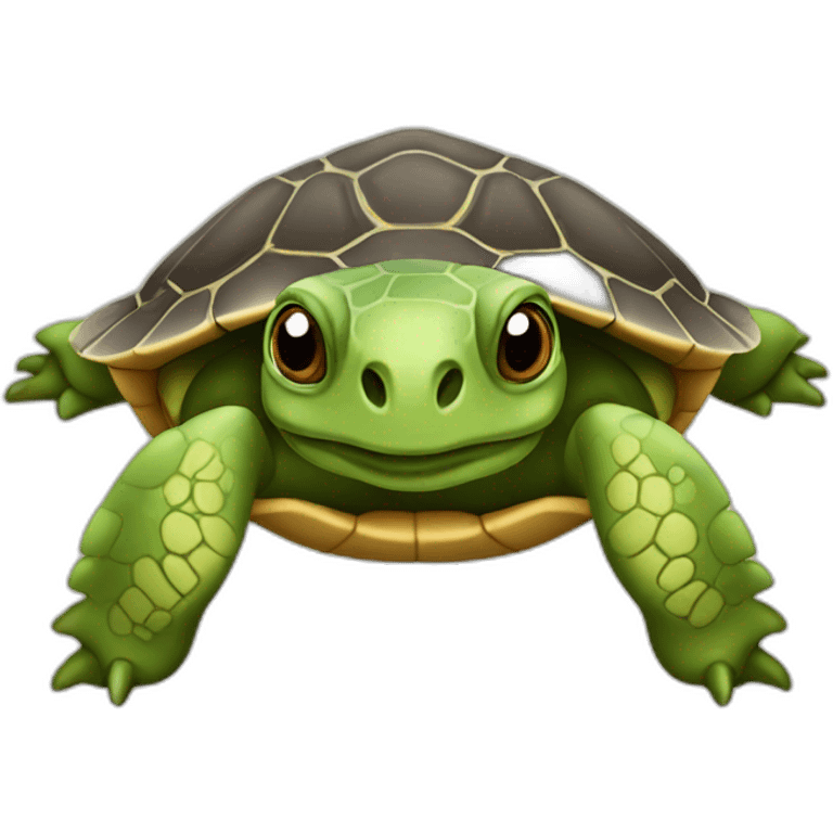 Âne tortue emoji