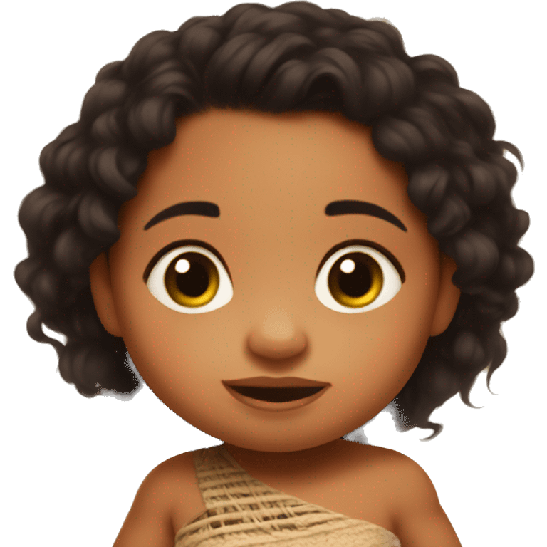 Moana as a baby  emoji