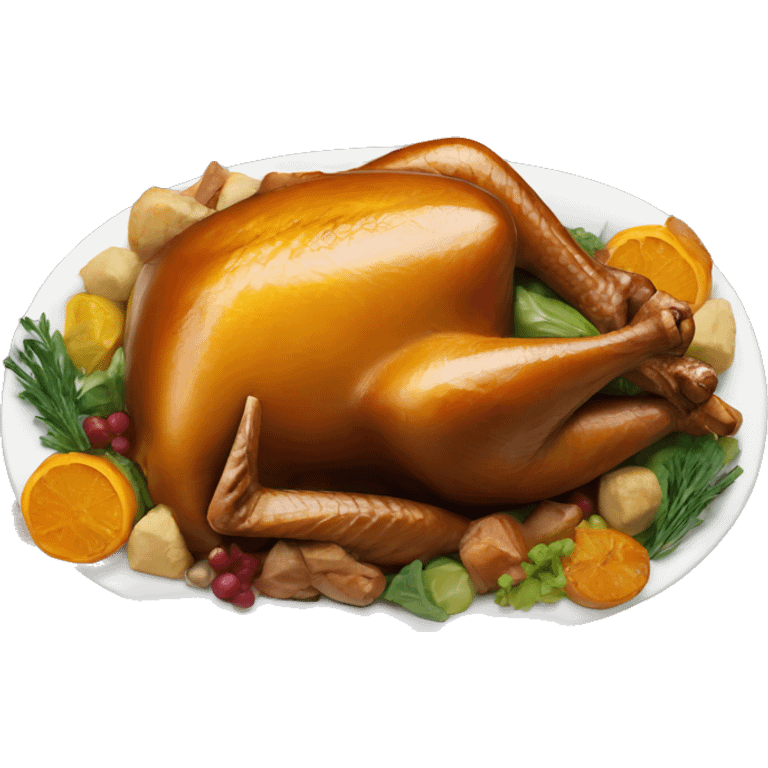 turkey dinner emoji