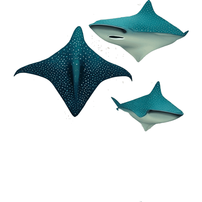 Spotted Eagle Rays emoji