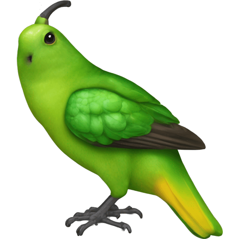 Green Mango Anthracothorax viridis emoji