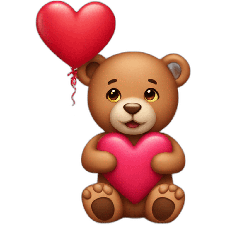 Valentine teddy  emoji