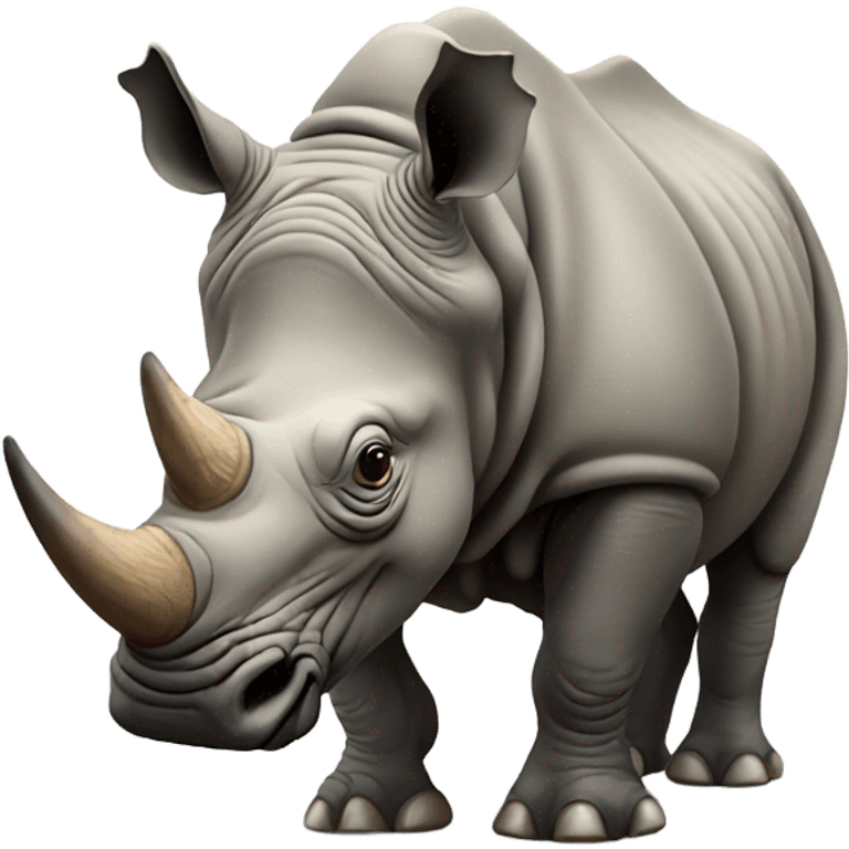 african rhinoceros  emoji