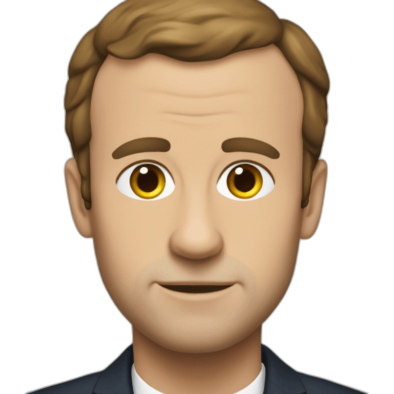 macron pleure emoji