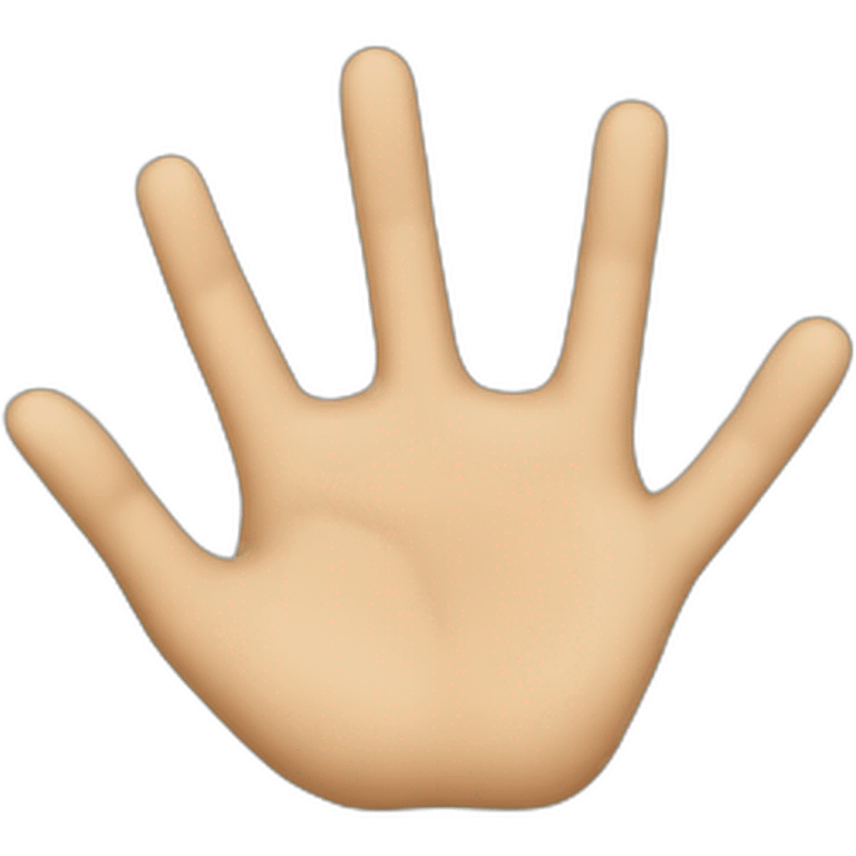 two hands - grab emoji