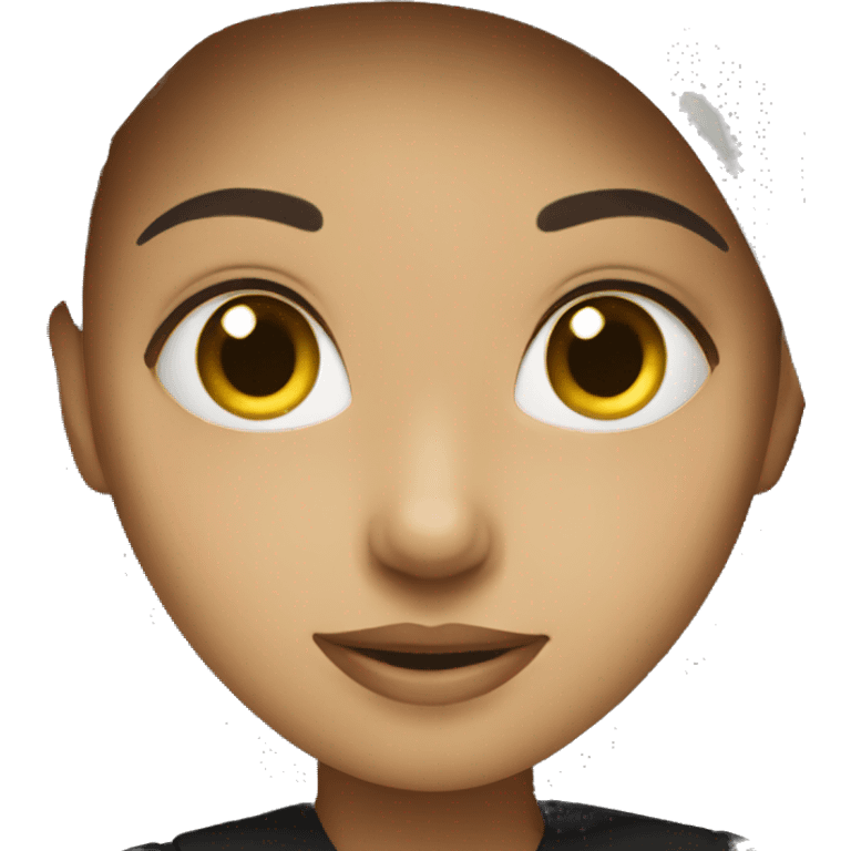 Girl with black hidjab emoji