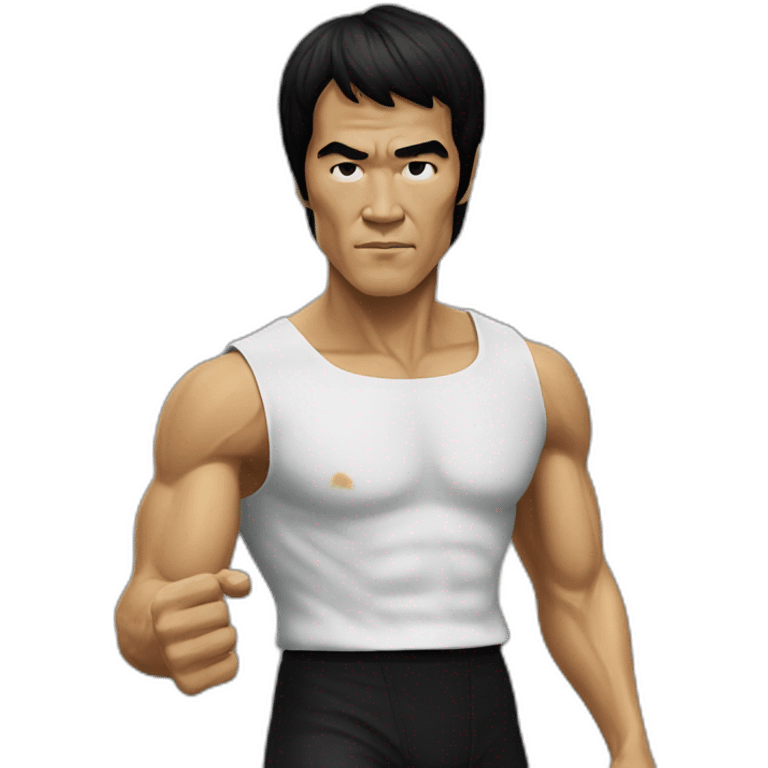 Bruce lee emoji