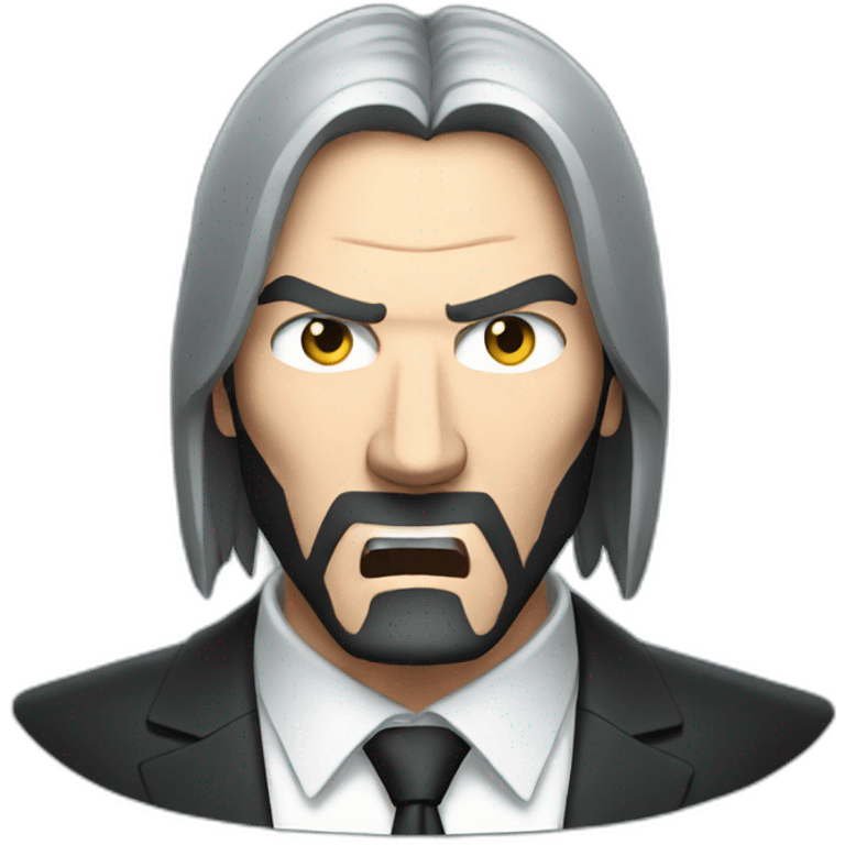 Angry John Wick emoji