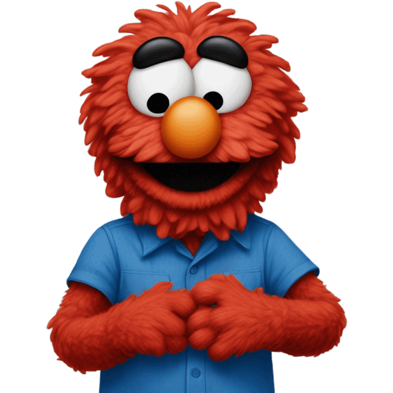 Elmo toy emoji