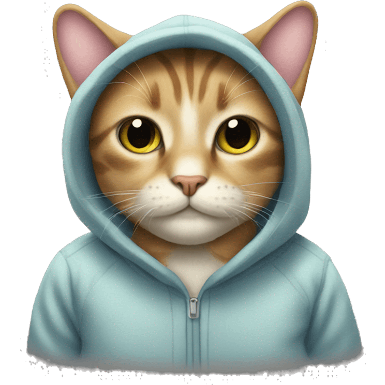 cat in onesie  emoji