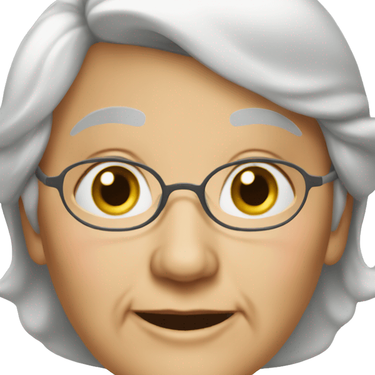 old lady emoji