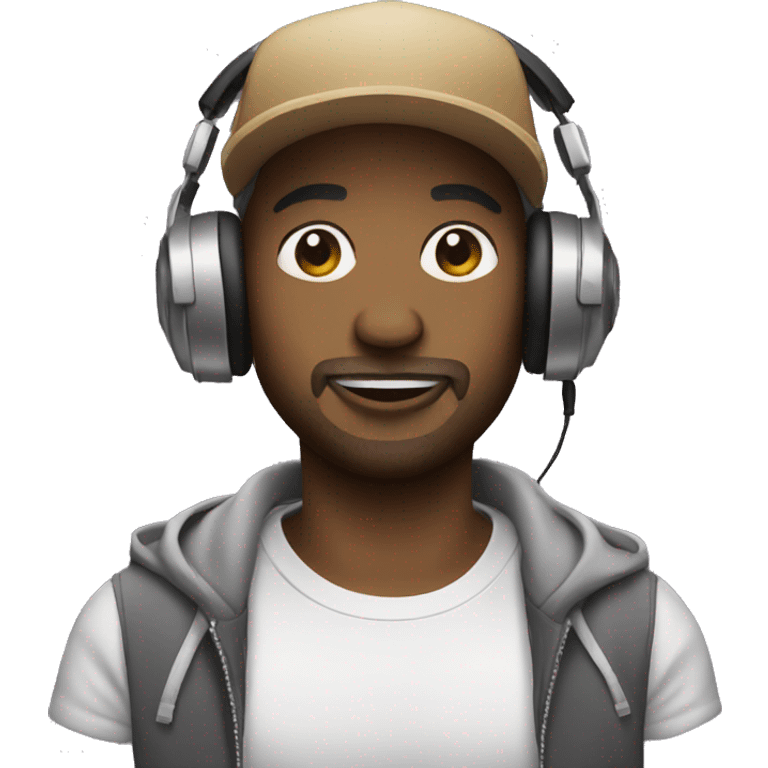 hip dj  emoji