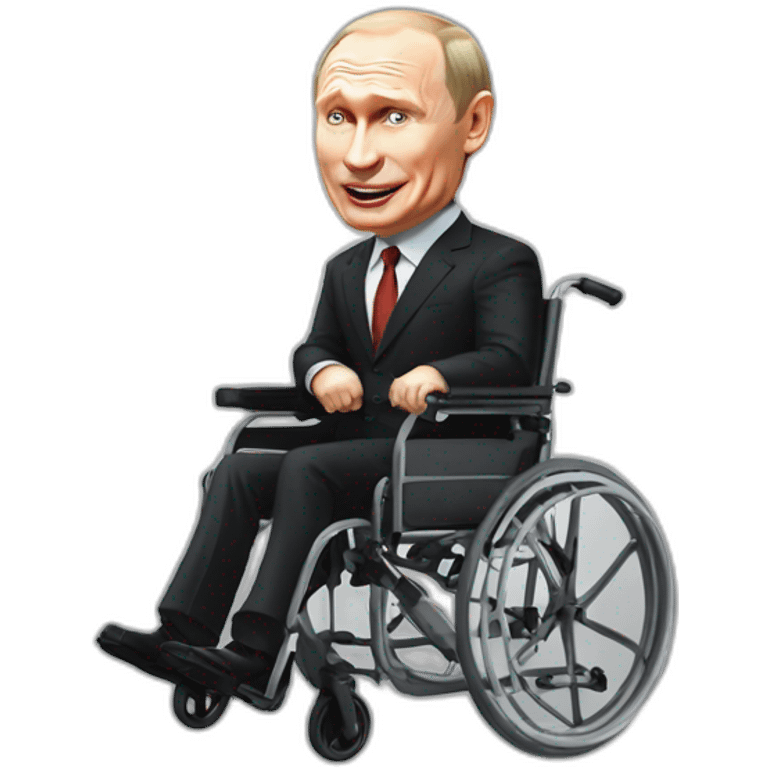 meat cube big holding jumping wheelchair vladimir putin emoji