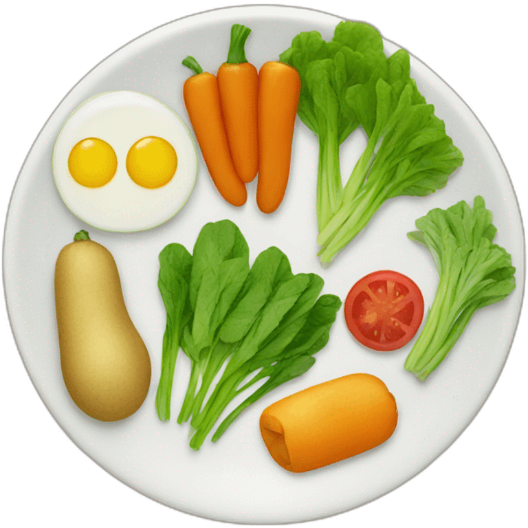 veggie lunch emoji