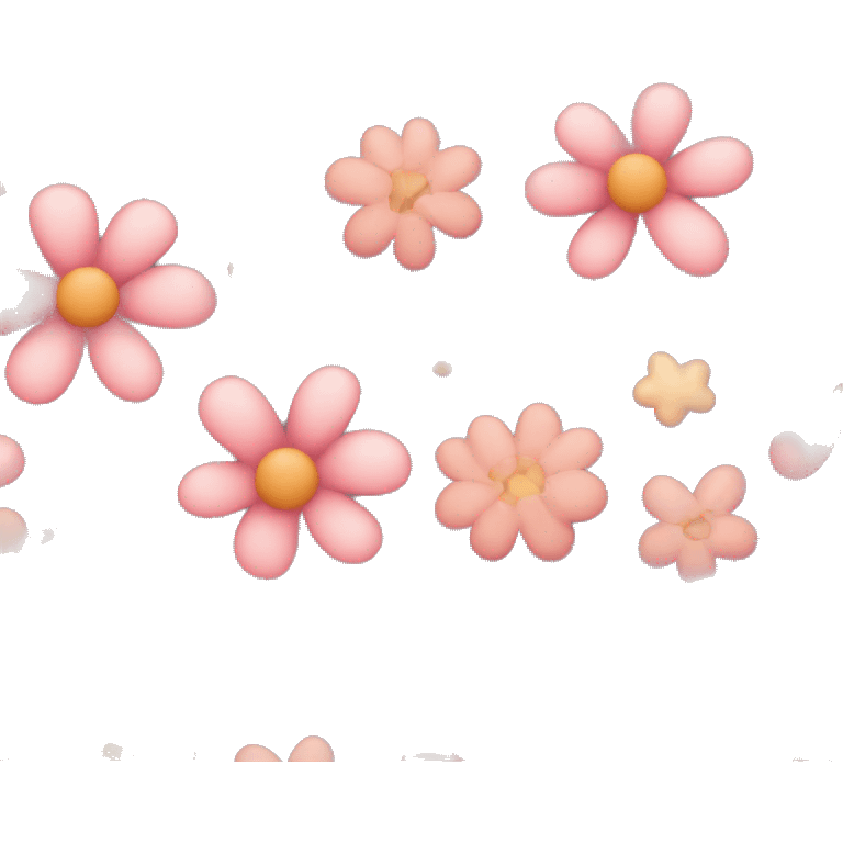 Flowers with bows emoji