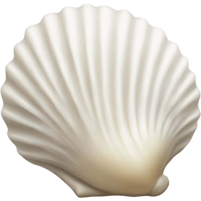 white seashell emoji