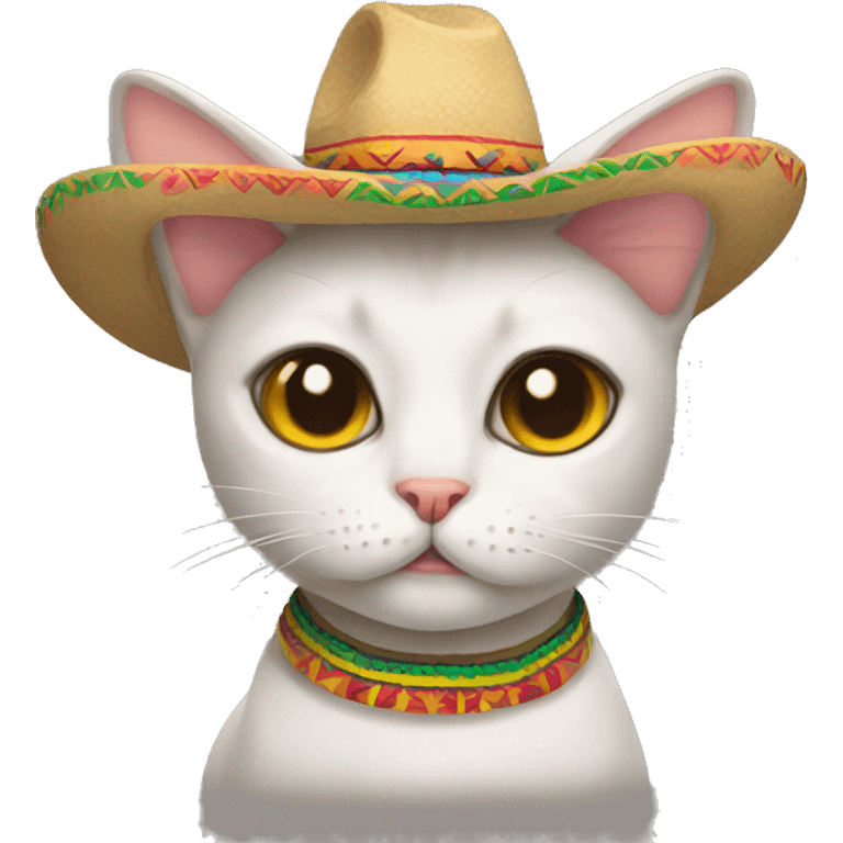 Mexican cat emoji