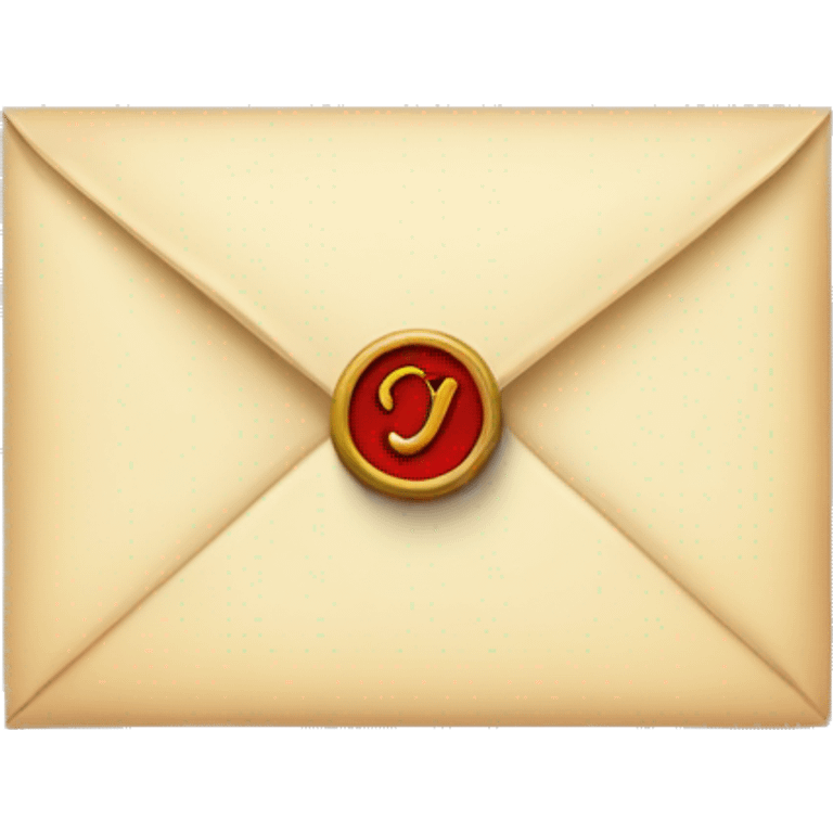 Bridgerton Inspired Emoji : Letter with a Seal – A sealed letter to reflect the correspondence and secrets passed around. emoji