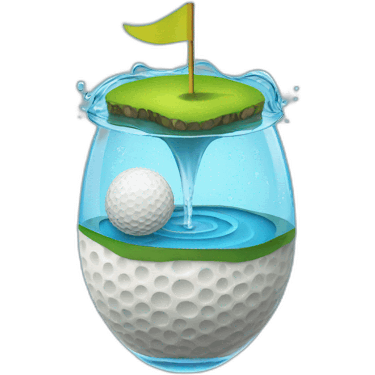 golf water emoji