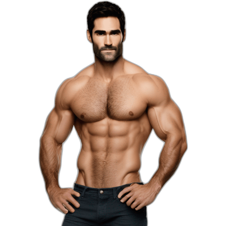 Muscled tyler hoechlin barefoot emoji