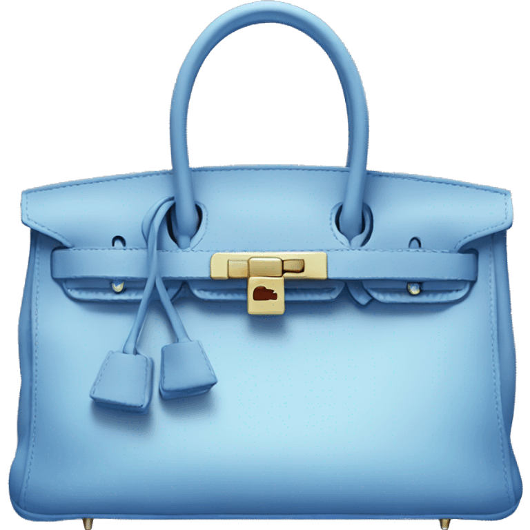 Blue Birkin Bag emoji